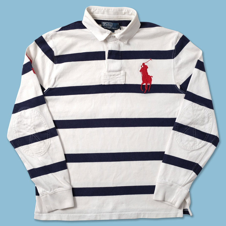 Vintage Polo Ralph Lauren Rugby Sweater Medium - Double Double Vintage