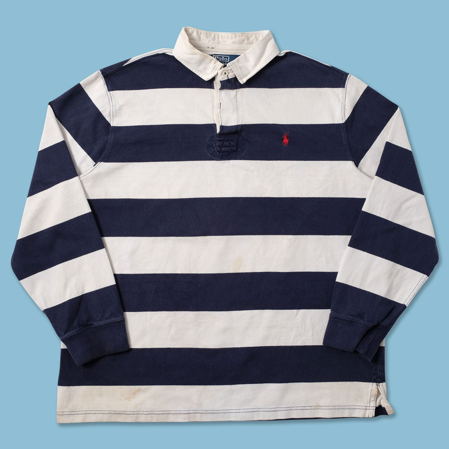 Vintage Polo Ralph Lauren Rugby Sweater XLarge - Double Double Vintage