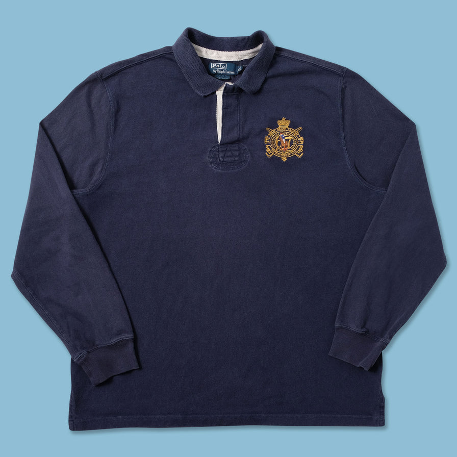 Vintage Polo Ralph Lauren Rugby Sweater XLarge - Double Double Vintage