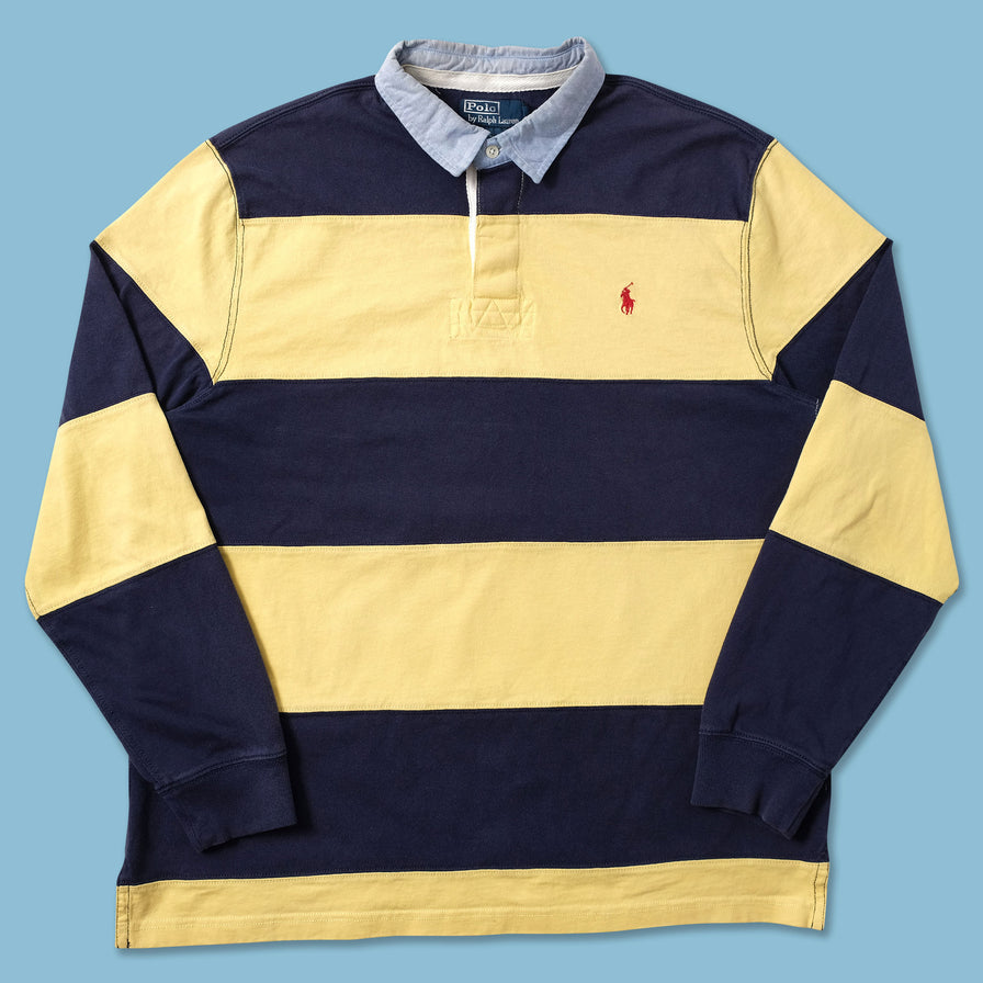 Vintage Polo Ralph Lauren Rugby Sweater XLarge - Double Double Vintage