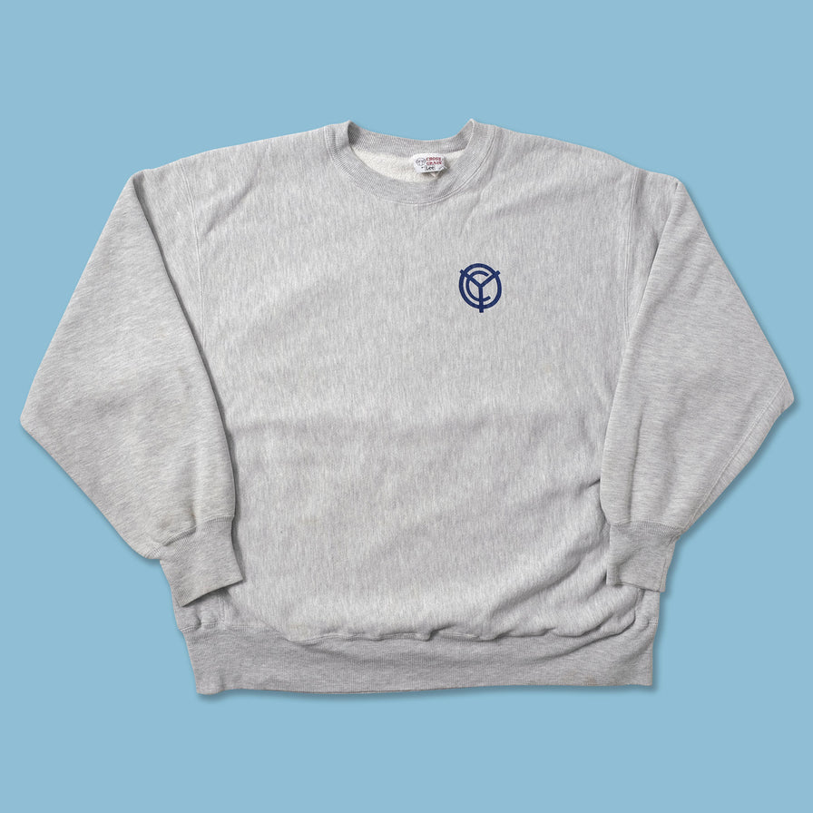 Vintage Yacht Club Reverse Weave Sweater XXL - Double Double Vintage