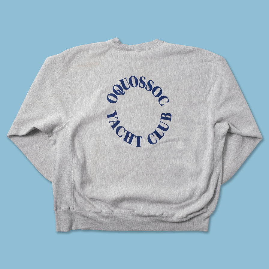 Vintage Yacht Club Reverse Weave Sweater XXL - Double Double Vintage
