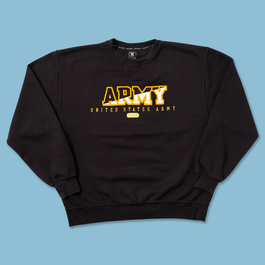 US Army Sweater Large - Double Double Vintage