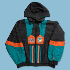 Vintage Miami Dolphins Reversible Jacket XLarge - Double Double Vintage