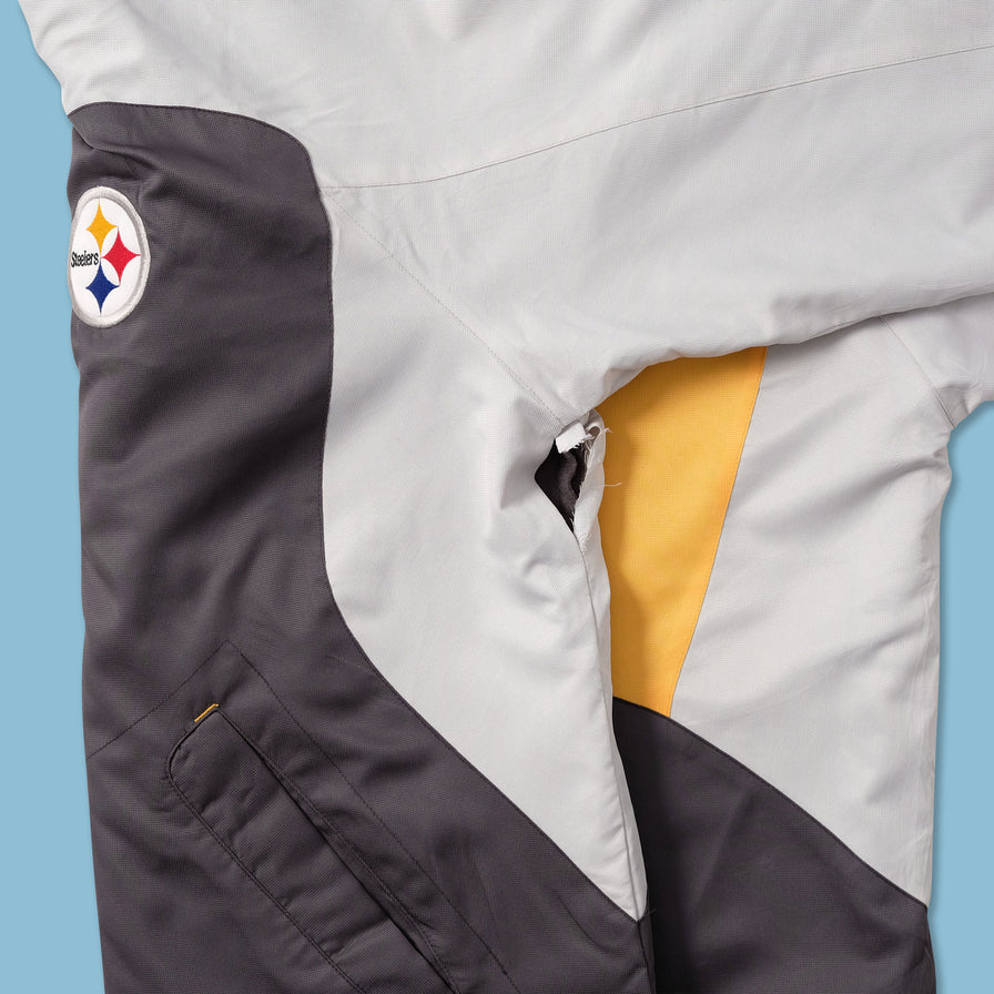 Vintage Reebok Pittsburgh Steelers Padded Jacket XLarge - Double Double Vintage