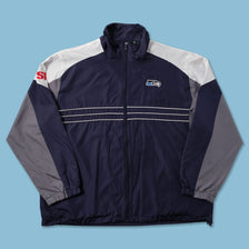 Reebok Seattle Seahawks Track Jacket XXL - Double Double Vintage