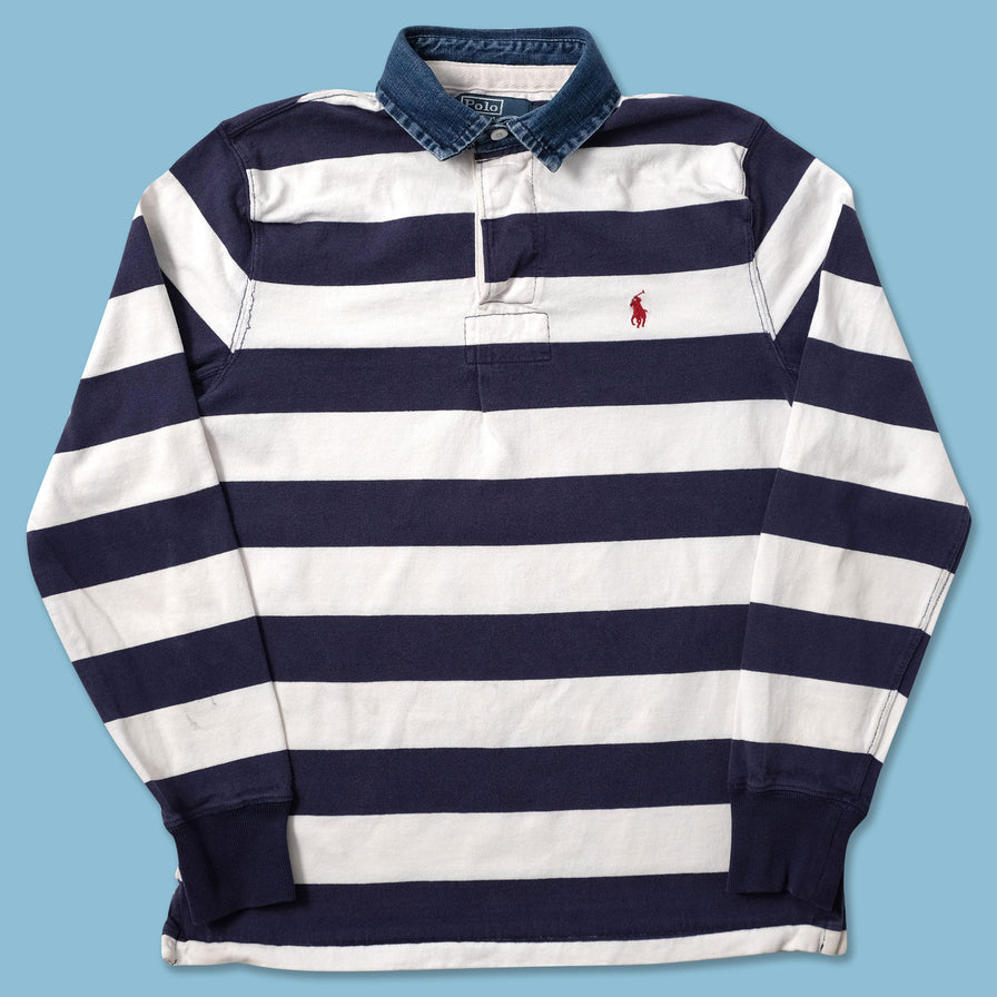 Vintage Polo Ralph Lauren Rugby Sweater Small - Double Double Vintage
