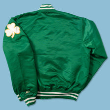 Vinttage Starter Boston Celtics Satin Bomber Jacket Medium