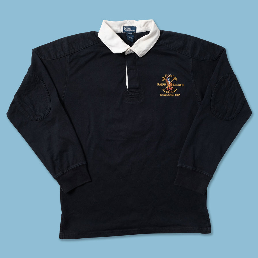 Vintage Polo Ralph Lauren Rugby Sweater Small - Double Double Vintage