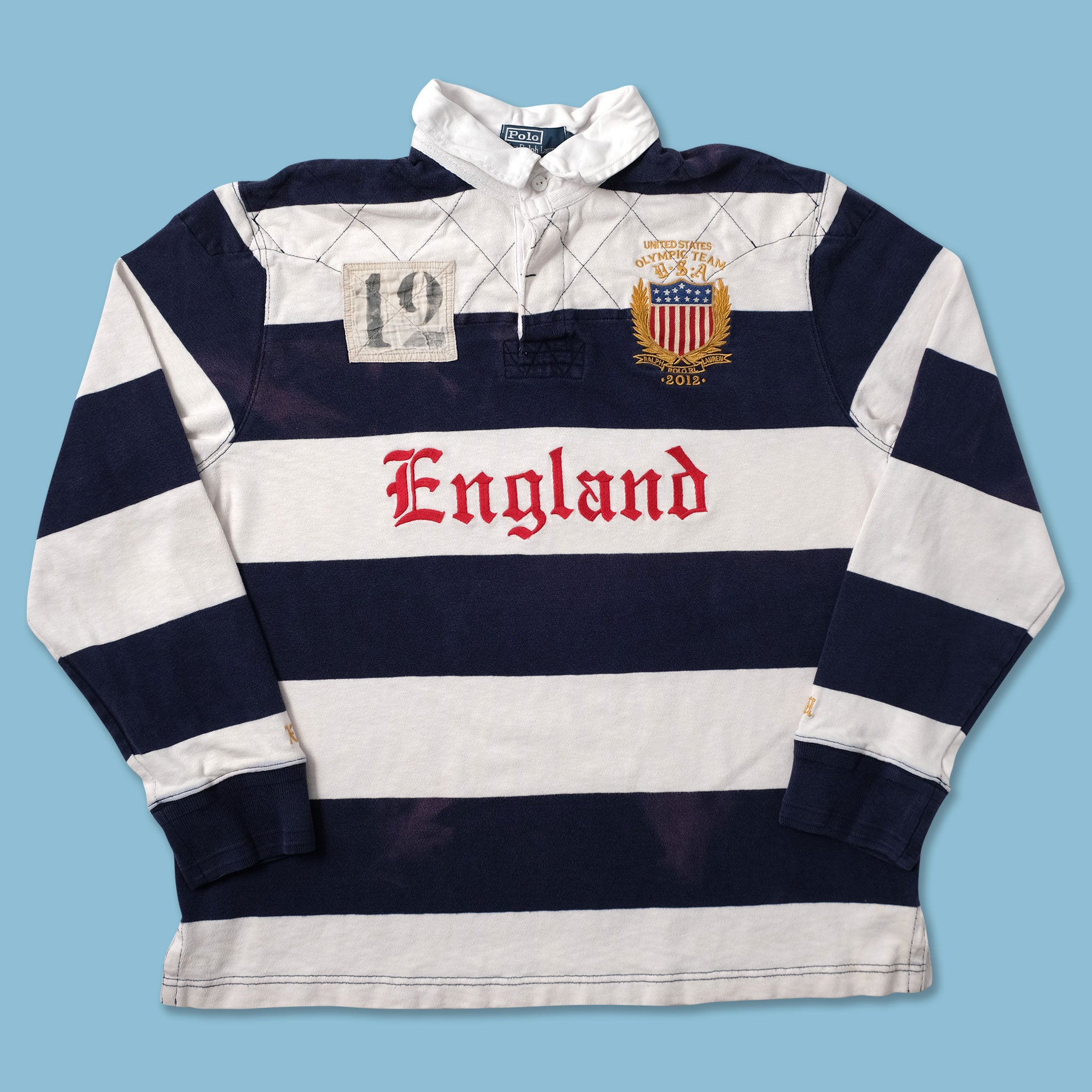 ラルフローレン　ラグビー　rugby  セーター　レア Yahoo!オークション -「ラルフローレン ラグビー ニット」の落札
