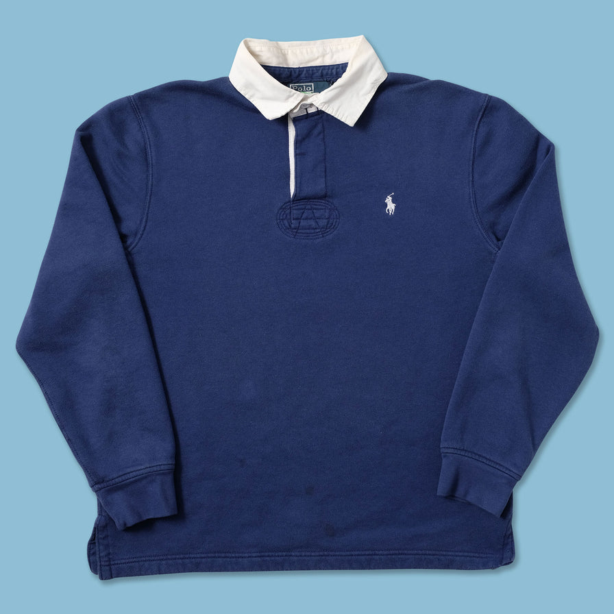 Vintage Polo Ralph Lauren Rugby Sweater Small - Double Double Vintage