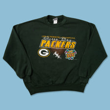 1996 Greenbay Packers Super Bowl Sweater Large - Double Double Vintage