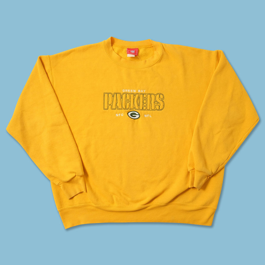 Vintage Green Bay Packers Sweater Large 
