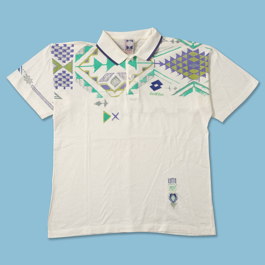 Vintage Lotto Boris Becker Polo Medium 