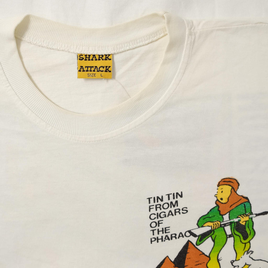 Vintage Tin Tin Cigars of the Pharao T-Shirt Large 