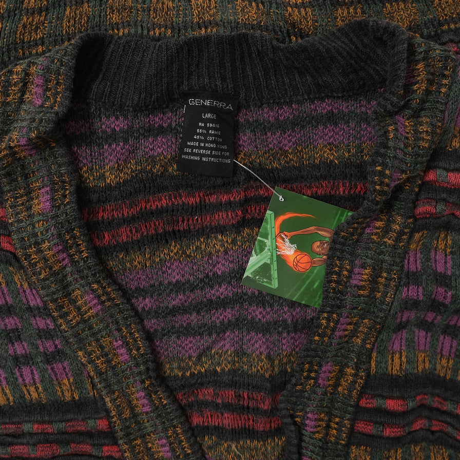 Vintage Knit Cardigan Large 