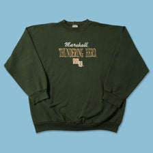 Vintage Marshall Thundering Herd Sweater XXLarge 