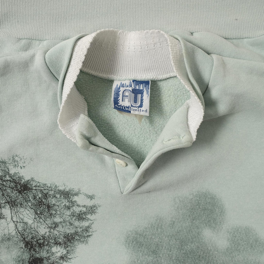 Vintage Women's Horses Sweater Small 