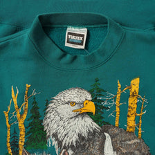 Vintage Animal Sweater Large 