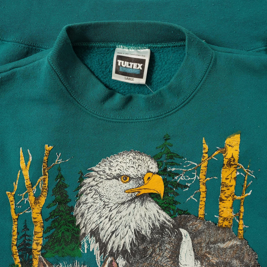 Vintage Animal Sweater Large 