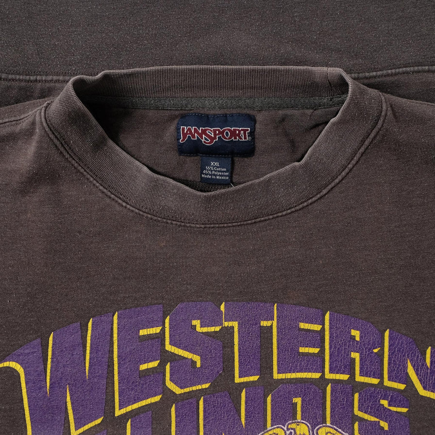 Vintage Western Illinois Leathernecks Sweater XLarge 