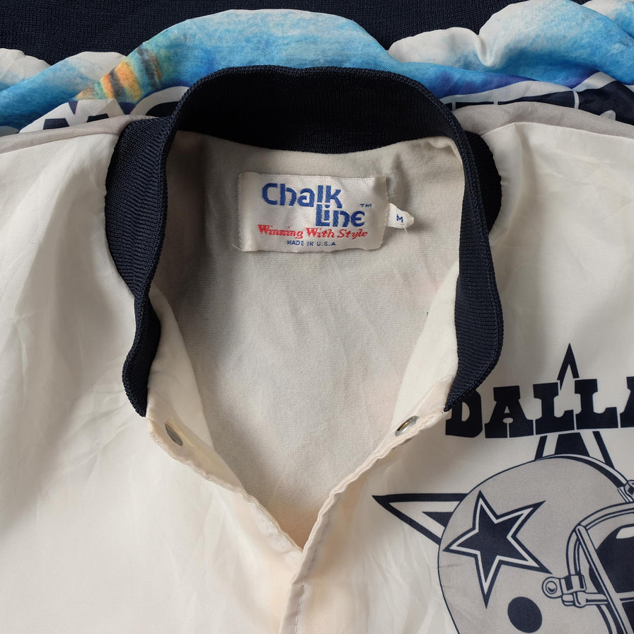 Vintage Chalkline Dallas Cowboys College Jacket Medium 