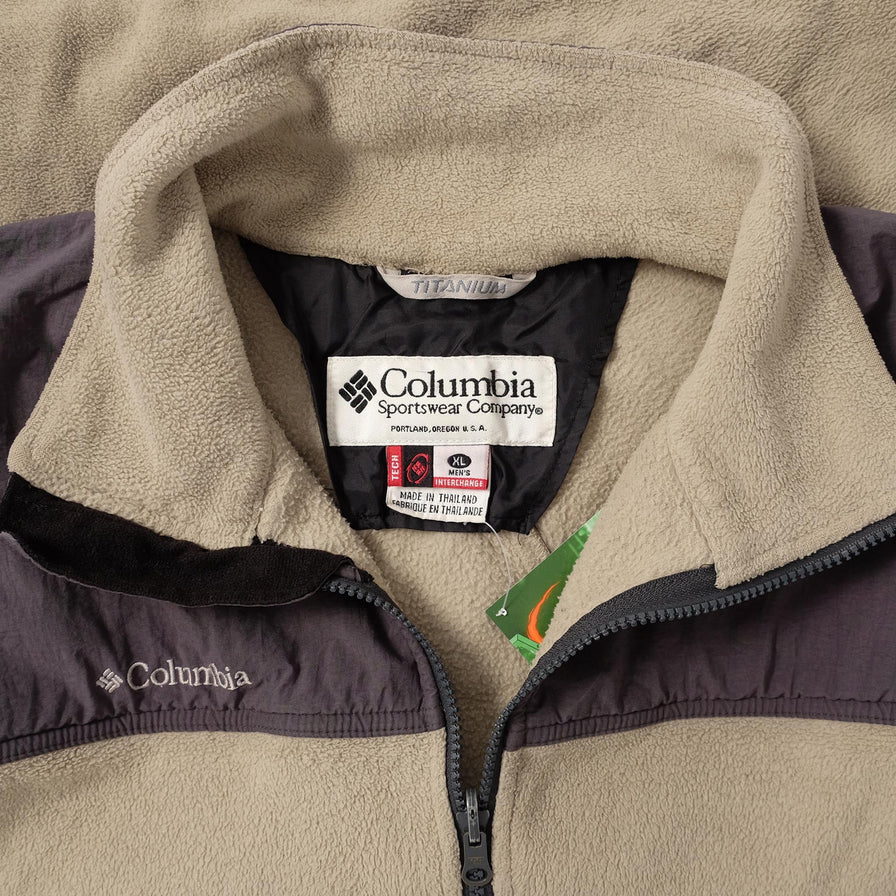Columbia Titanium Fleece Jacket XLarge 
