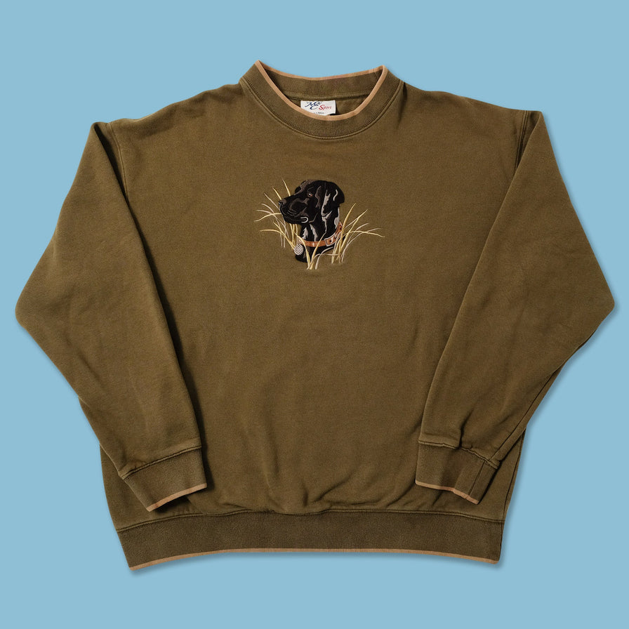 Vintage Dog Sweater XLarge 