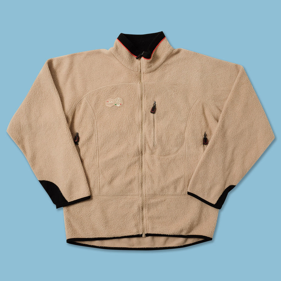 Vintage Fila Fleece Jacket Medium 