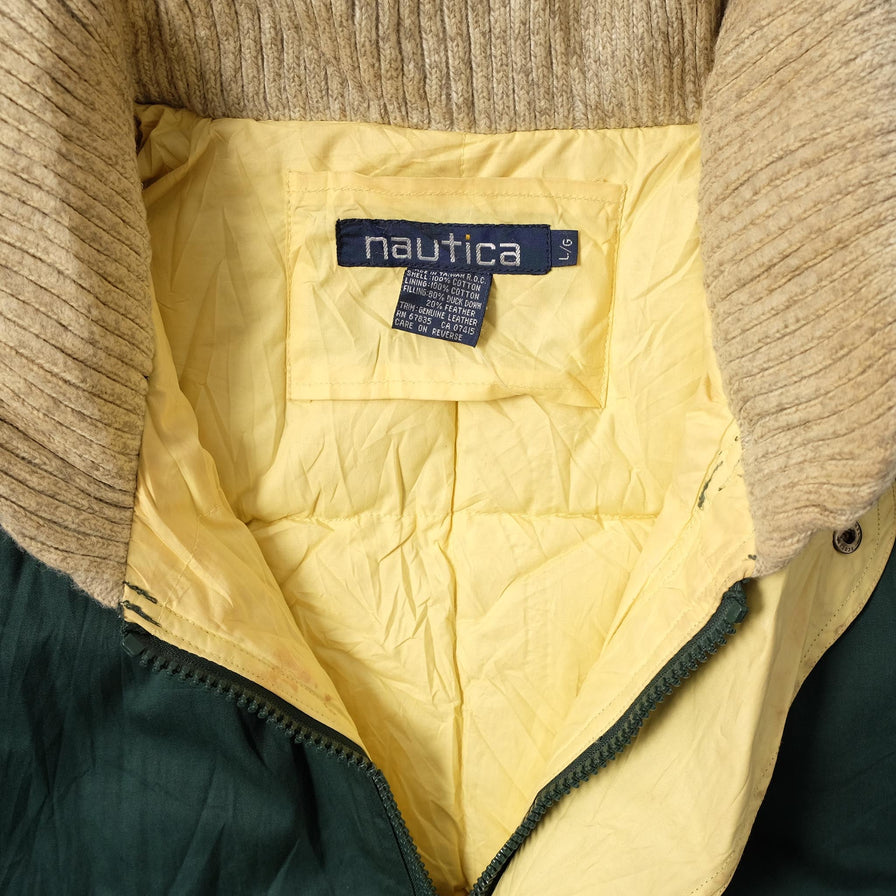 Vintage Nautica Padded Jacket Large 
