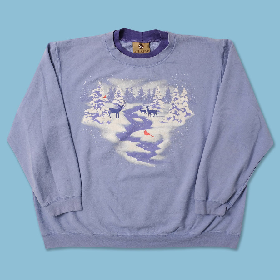 Vintage Women's Winter Sweater Large 
