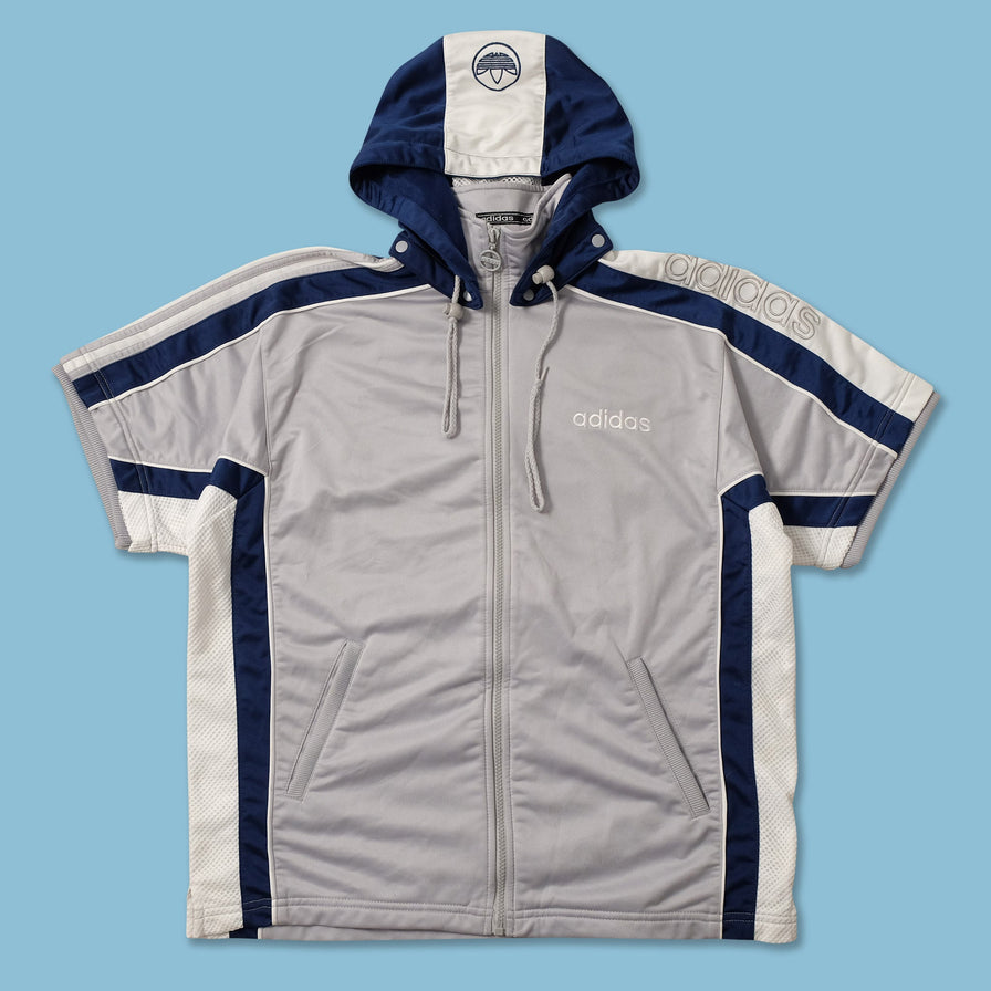 Vintage adidas Short Sleeve Track Jacket Medium 