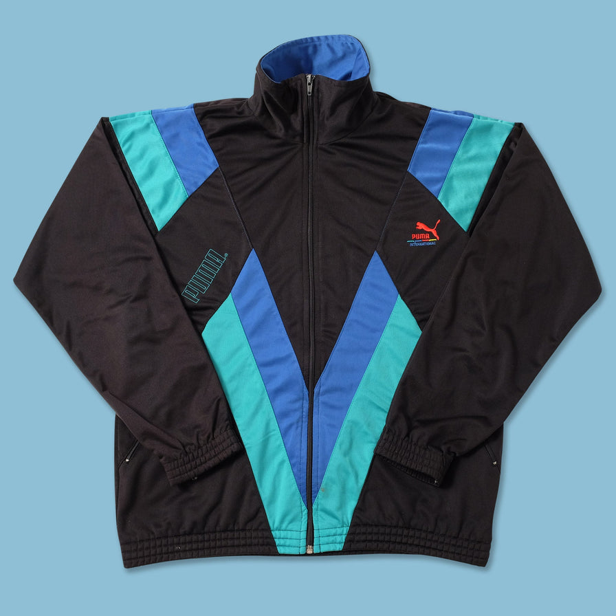 Vintage Puma International Track Jacket Large 