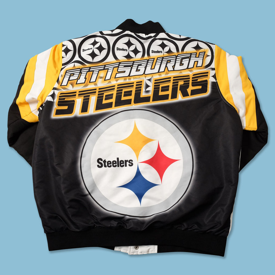 Pittsburgh Steelers Padded College Jacket XXLarge 