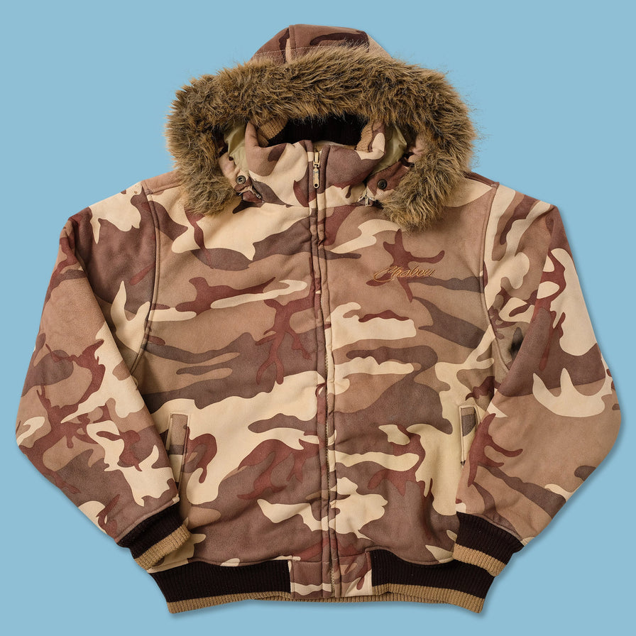 Y2K Chabou Velour Padded Jacket Large 