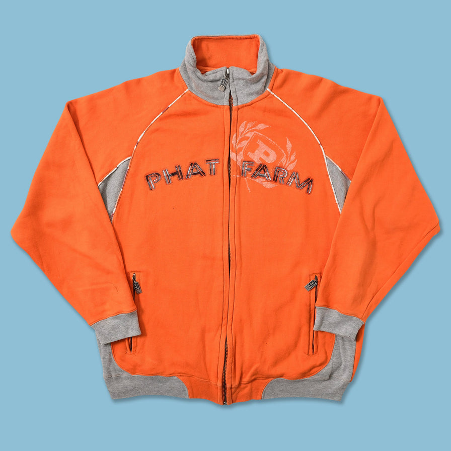 Y2K Phat Farm Sweat Jacket Large 