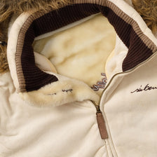 Y2K Sir Benni Miles Velour Padded Jacket Medium 