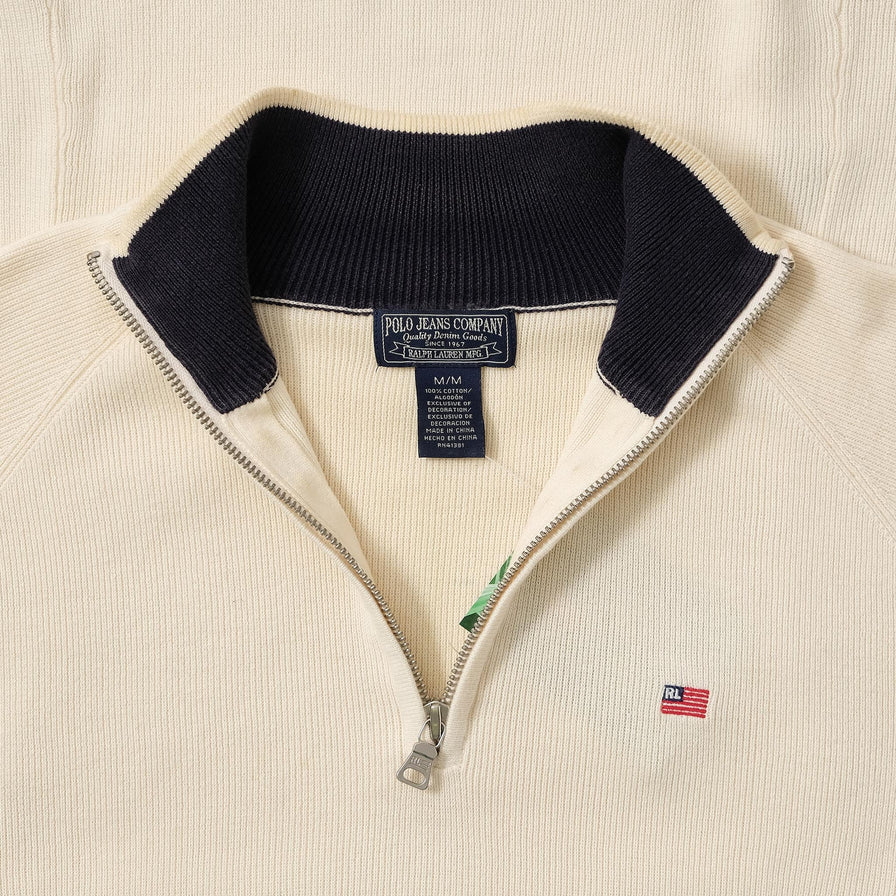 Women's Polo Ralph Lauren Q-Zip Sweater Small 