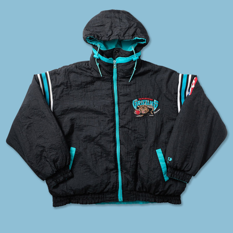 Vintage Vancouver Grizzlies Padded Jacket XXL 