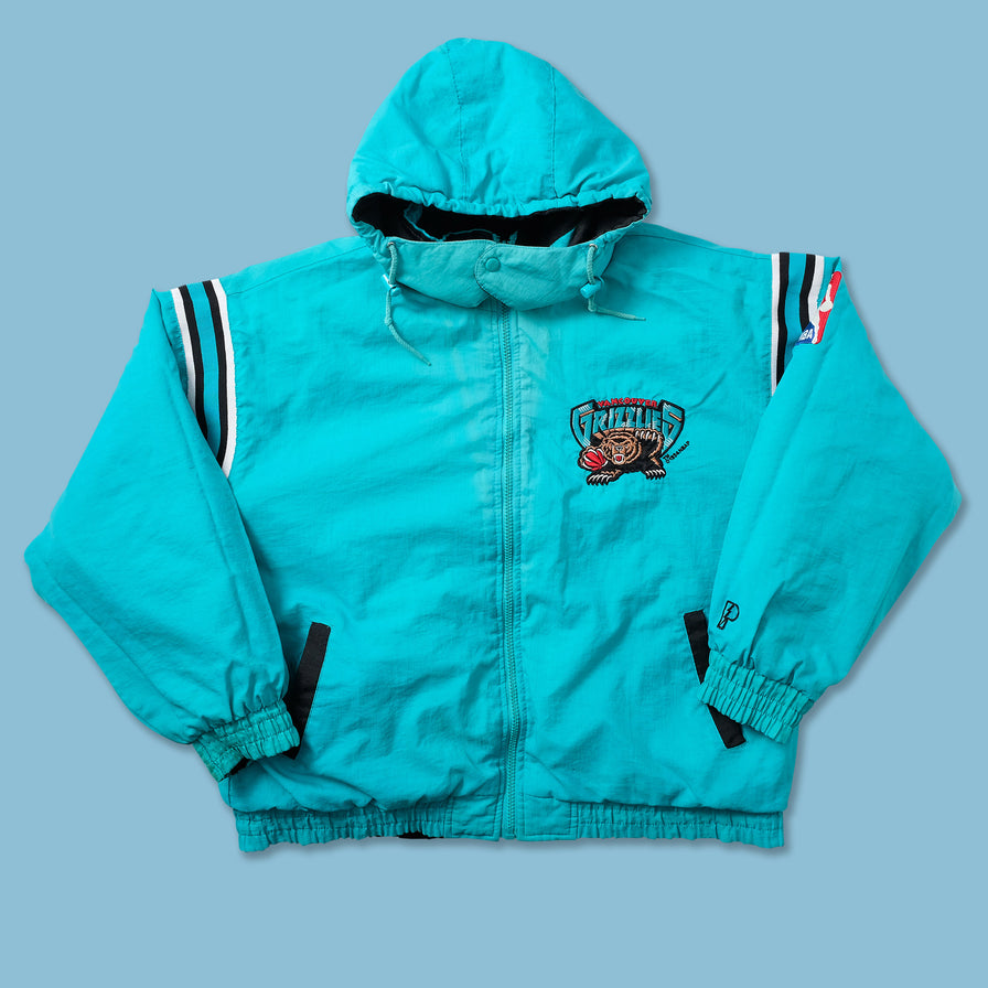 Vintage Vancouver Grizzlies Padded Jacket XXL 