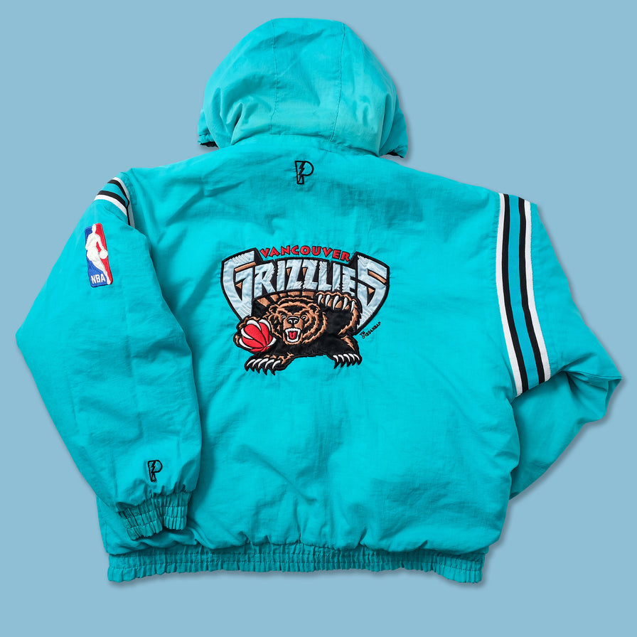 Vintage Vancouver Grizzlies Padded Jacket XXL 