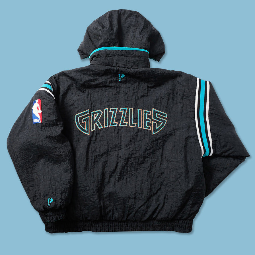 Vintage Vancouver Grizzlies Padded Jacket XXL 