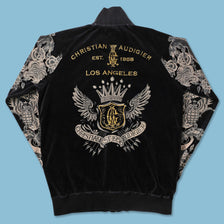 Y2K Christian Audigier Velour Jacket Medium 