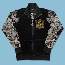 Y2K Christian Audigier Velour Jacket Medium 