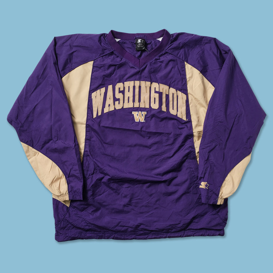 Vintage Starter Washington Huskies Windbreaker Large 