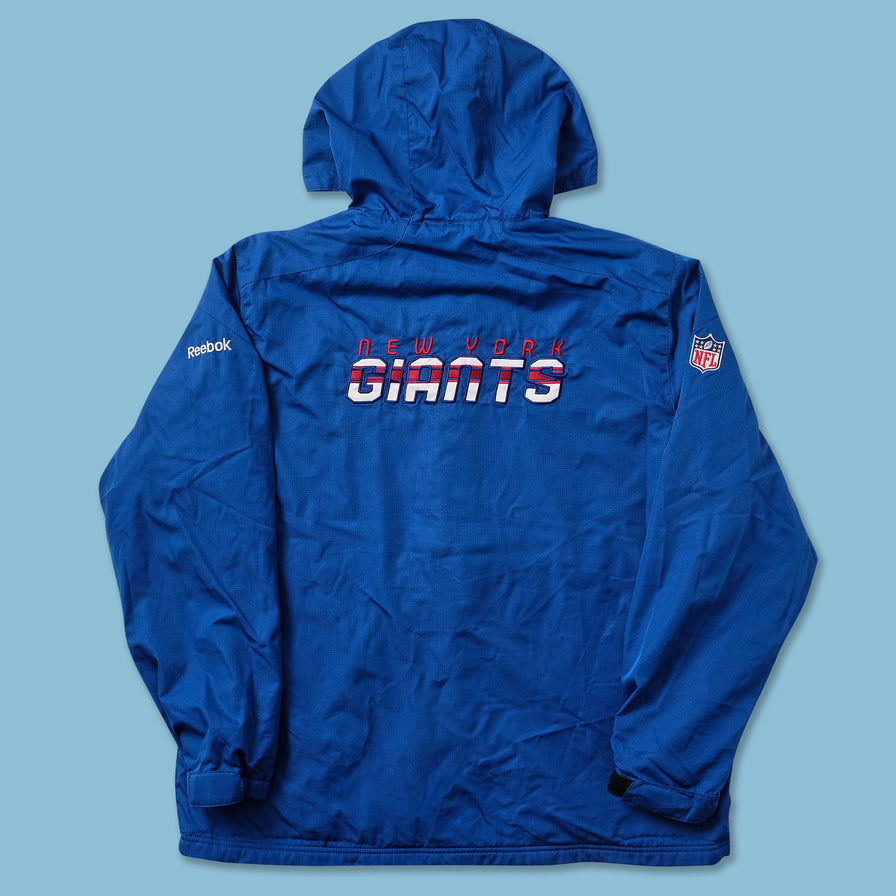 Vintage Reebok New York Giants Light Padded Jacket XLarge 