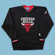 Vintage Starter Chicago Bulls Sweater Large 