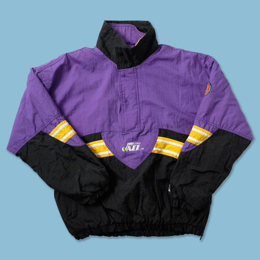Vintage Starter Utah Jazz Anorak Large - Double Double Vintage