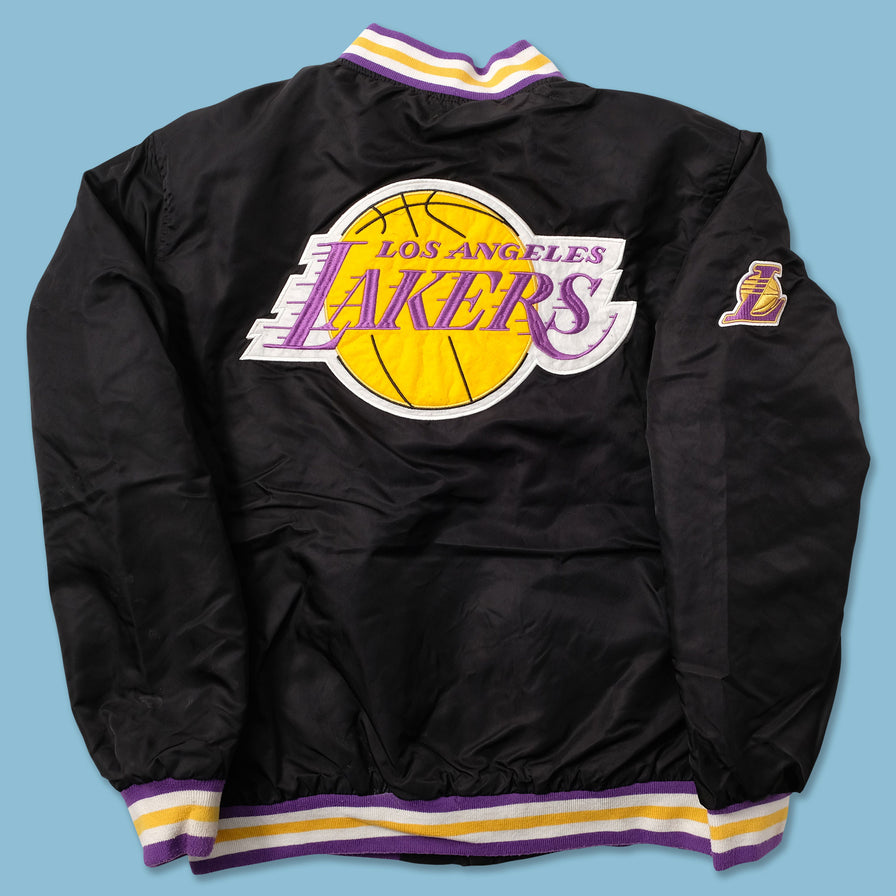 Los Angeles Lakers Lebron James Varsity Jacket Small - Double Double Vintage