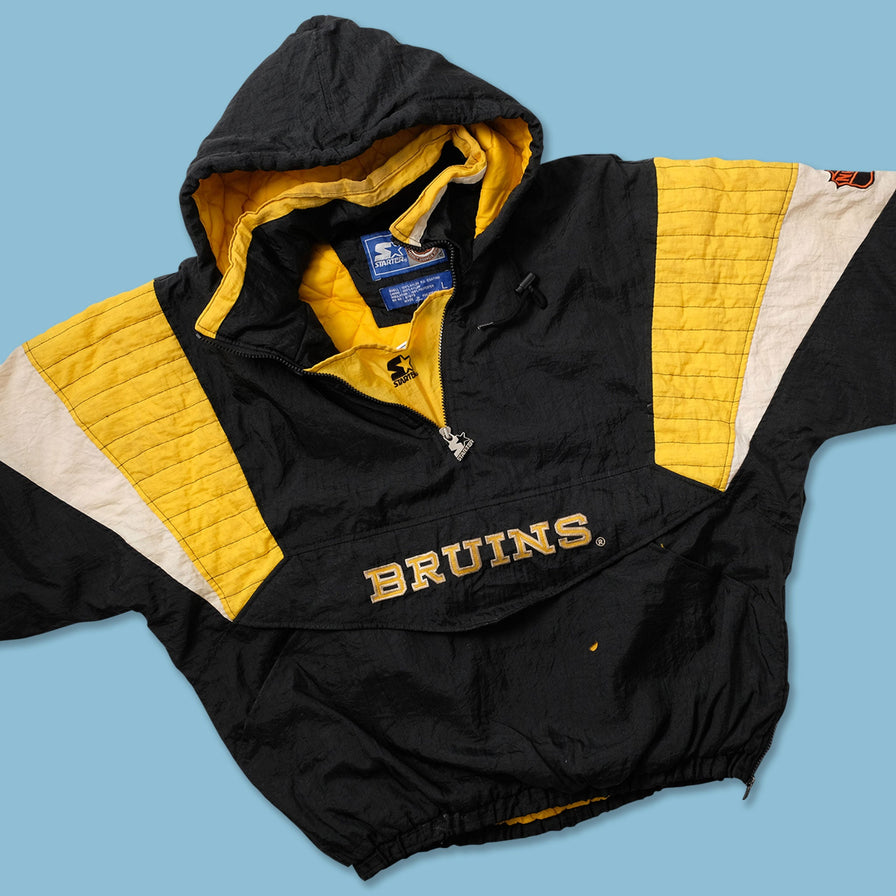 Vintage Starter Boston Bruins Anorak Large - Double Double Vintage